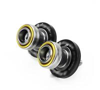 YZCSYBBF Swingarm Slider Spools Swingarm Spools Slider Stand Bobbins For Kawasaki For Ninja 500 650 400 300 250 1000SX ZX6R ZX10R ZX4R ZX 4RR Z750(M8-Gold)