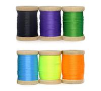 YZD Fly Tying Thread and Materials Kit for Wet Dry Nymph Flies Making - Fishing Supplies With Chenille Wire (E)