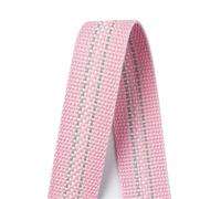 YZDKR 1/2/3/4/5M Cotton Webbing Strap Tape Jacquard Band Backpack Bag Belt Ribbons DIY Sewing Biasband Clothing Accessories for Sewing Cloth DIY Craft(Pink-30mm,2Meters)