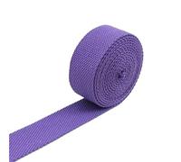 YZDKR 3 Meters 20-38mm 2mm Cotton Webbing Tapes Backpack Belt Ribbon Polyester Band Straps Luggage Bias Binding DIY Accessories for Sewing Cloth DIY Craft(11LightPurple,25mm)