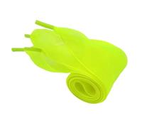 YZDKR 4cm Widened Shoelaces Transparent Chiffon Yarn Flat Silk Big Bow Wide Laces White Casual Shoes for footwear across all age groups(Color 4,80cm)