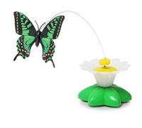 YZDKR Electric Rotating Butterfly Cat Toy Colorful Interactive Flying Hummingbird for Indoor Cats Adult(Butterfly Random)