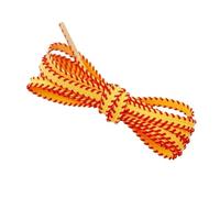 YZDKR Flat Type Laces Shoelaces Replacement Shoestring for footwear across all age groups(Yellow red,140cm)