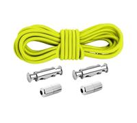 YZDKR Shoelaces Round Elastic Metal Lock Without Ties Sneakers Boots Shoelace Quick Laces for Shoes No Tie Shoe for footwear across all age groups(Yellow)