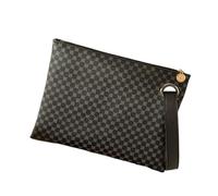 YZDKR Women Wristlet Bag PU Leather Envelope Shopping Totes Traveling Portable Phone Purse Clutch Wallet Ladies Pattern HandBags for Women And Girls(Black)