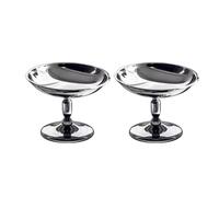 Yzdysg Ice Cream Tools,2PCS 304Stainless Steel Dessert Cups Ice Cream Cups Cups Dessert Serving Cups Suitable for Ice Cream and