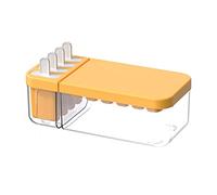 Yzdysg Ice Cream Tools,Tray Ice Cream Mold for Freezer Ice Maker with Lid Storage Container Box Popsicles Molds Kitchen