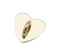Yzdysg Metal Flatback Heart Sticking Hooks Accessories For Jewelry Making Gold Silver Phone For Case Charms Connecting Clas Phone Case Accessories Grip