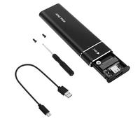 Yzdysg NVMe External Hard Drives Enclosure Easy Installation Hard Drive Enclosure USB 3.1 Gen 2 10Gbps Data Transfer