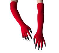 Yzdysg Skull Spirits Halloween Gloves Horrific Wolf Claw Gloves Festival Funny Gloves For Halloween Festivities