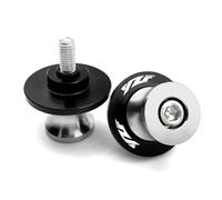 YZF Motorcycle Swing Arm Stand Screw Swingarm Spools Sliders For Ya&ma&ha YZF R3 R25 R6 R1 2013-2019 Yzf R6 Yzfr3 YZFR1 1999-2018(Silver-1)