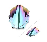 YZF R3 2019-2021 Motorcycle Windshield ABS Windscreen Wind Deflector Double Bubble for Yamaha YZF-R3 2019 2020 2021