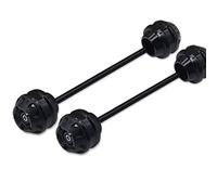 YZF-R3 Front & Rear Axle Fork Crash Sliders Wheel Falling Protector Kit Motorcycle CNC For R3 YZF 2015-2022 Crash Bobbins(Black)