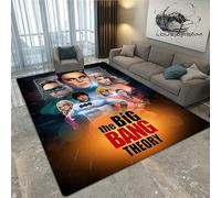 YZGAH Big Bang Theory Printed Carpet Picnic Rug For Playroom Living Room Bedroom Beautiful Rug Photography Props Birthday Gift I5994 120X180Cm