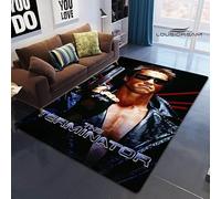YZGAH Schwarzenegger The Terminator Printed Carpet For Living Room Non-Slip Bedroom Doormat Picnic Blanket Photography Props I2871 120X180Cm