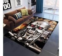 YZGAH Schwarzenegger The Terminator Printed Carpet For Living Room Non-Slip Bedroom Doormat Picnic Blanket Photography Props I6863 80X120Cm