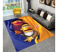 YZGAH TV Sesame Street Cute Cartoon Area Rug,Carpet Rug for Living Room Bedroom Sofa Doormat Decoration, Kid Play Non-slip Floor Mat P2680 60X90CM
