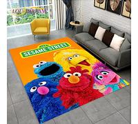 YZGAH TV Sesame Street Cute Cartoon Area Rug,Carpet Rug for Living Room Bedroom Sofa Doormat Decoration, Kid Play Non-slip Floor Mat P2668 60X90CM