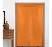 YzgWjBhd Beauty Burnt Orange Print Curtains, Polyester Door Way Curtain Panel, Room Privacy Partition Decor