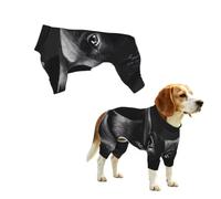 YzgWjBhd Black Labrador Puppy Printed Pet Onesie