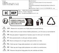 YzgWjBhd Car Air Fresheners Cards Set of 6, Brown kitten Printed Hanging Car Air Freshener, Funny Auto Air Freshener Paper