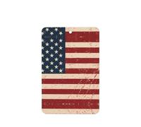 YzgWjBhd Car Air Fresheners Cards Set of 6, Flag of America Printed Hanging Car Air Freshener, Funny Auto Air Freshener Paper