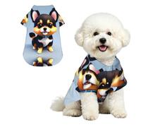 YzgWjBhd Card Love Fancy Puppy Printed Pet Shirt