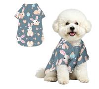 YzgWjBhd Cartoon cute bunny Printed Pet Shirt