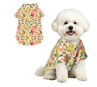 YzgWjBhd Coral Orchard Printed Pet Shirt