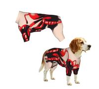 YzgWjBhd Cute Little Red Spider Printed Pet Onesie