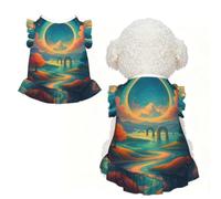 YzgWjBhd Dream Ruffle Dog Dress for Small Pets