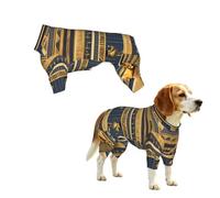 YzgWjBhd Egyptian Pharaonic Frescoes Printed Pet Onesie