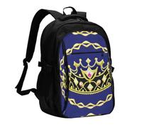 YzgWjBhd Fantasy Tiara Usb Laptop Travel Backpack