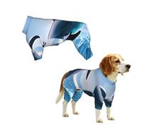 YzgWjBhd Jumping up dolphins Printed Pet Onesie