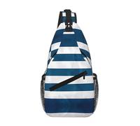 YzgWjBhd Men's Sling Bag, Waterproof Printed Greek Flag Chest Shoulder Bag for Work and Daily Use, Crossbody Backpack for Travel