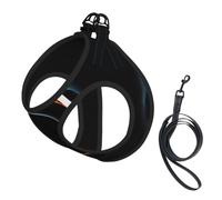 YzgWjBhd Mysterious Cosmic Black Holes Small Pet Leash Vest For Walks | Printed Pet Walking Vest For Garden Paths, Park Trips, Travel Days, Light Hiking, And Small Pet Outfit Styling
