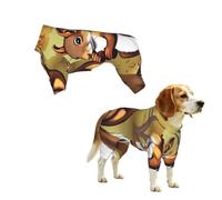 YzgWjBhd Nut-eating Squirrel Printed Pet Onesie