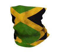 YzgWjBhd Old Jamaican Flag Neck Gaiter Face Mask for Men Women, Funny Versatile Elastic Balaclavas, Printed Scarf Mask