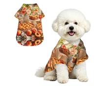 YzgWjBhd Peach Bakery Printed Pet Shirt