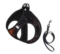 YzgWjBhd Raven Lantern Cemetery Small Pet Leash Vest For Walks | Printed Pet Walking Vest For Garden Paths, Park Trips, Travel Days, Light Hiking, And Small Pet Outfit Styling