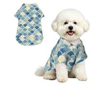 YzgWjBhd Seaside Kitchen Printed Pet Shirt