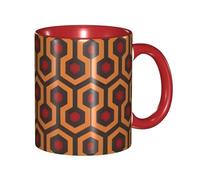 YzgWjBhd Shining Overlook Double-Tinted Ceramic Coffee Mug 12oz, Classic Handle Cup for Hot & Cold Drinks, Microwave Safe, Office & Home Decor, Gift Ready