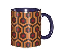 YzgWjBhd Shining Overlook Double-Tinted Ceramic Coffee Mug 12oz, Classic Handle Cup for Hot & Cold Drinks, Microwave Safe, Office & Home Decor, Gift Ready