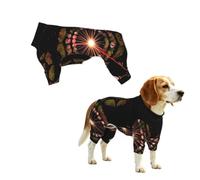 YzgWjBhd Starry Dandelion Printed Pet Onesie