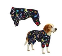 YzgWjBhd Sugar Horror Skull Printed Pet Onesie