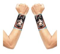 YzgWjBhd The silent monkey Printed Wrist Sleeve Pair