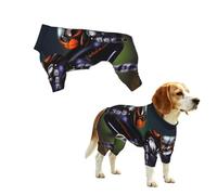 YzgWjBhd Tropical rainforest spiders Printed Pet Onesie