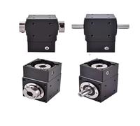 YZHATDH - 1 x 90" Right Angle Steering Gear 7" Precision Switch Planetary Switch for 80 Servo Nema 34 86 Stepper Motor