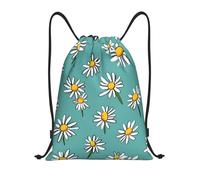 YZHYWJFF Cartoon Daisy Blossom Printed Lightweight Drawstring Pocket With Adjustable Shoulder Straps
