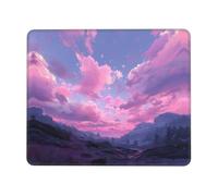 YZHYWJFF Pink Twilight Print Mouse Pad Waterproof Mouse Pad For Computer Laptop Home & Office